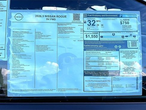 New 2026 Nissan Rogue SV image 13