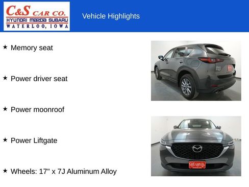 Used 2023 MAZDA CX-5 AWD 2.5 S w/ Preferred Package image 7