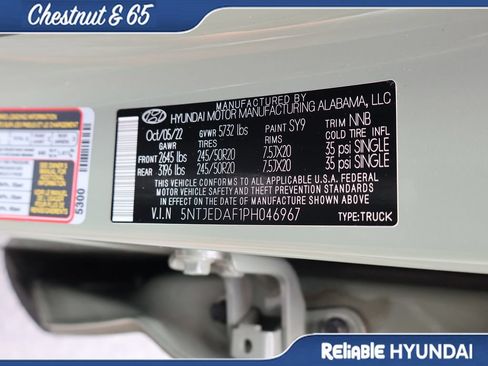 Used 2023 Hyundai Santa Cruz Limited w/ Cargo Package AWD/4WD image 39