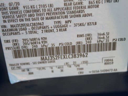 Used 2020 Ford EcoSport S image 18