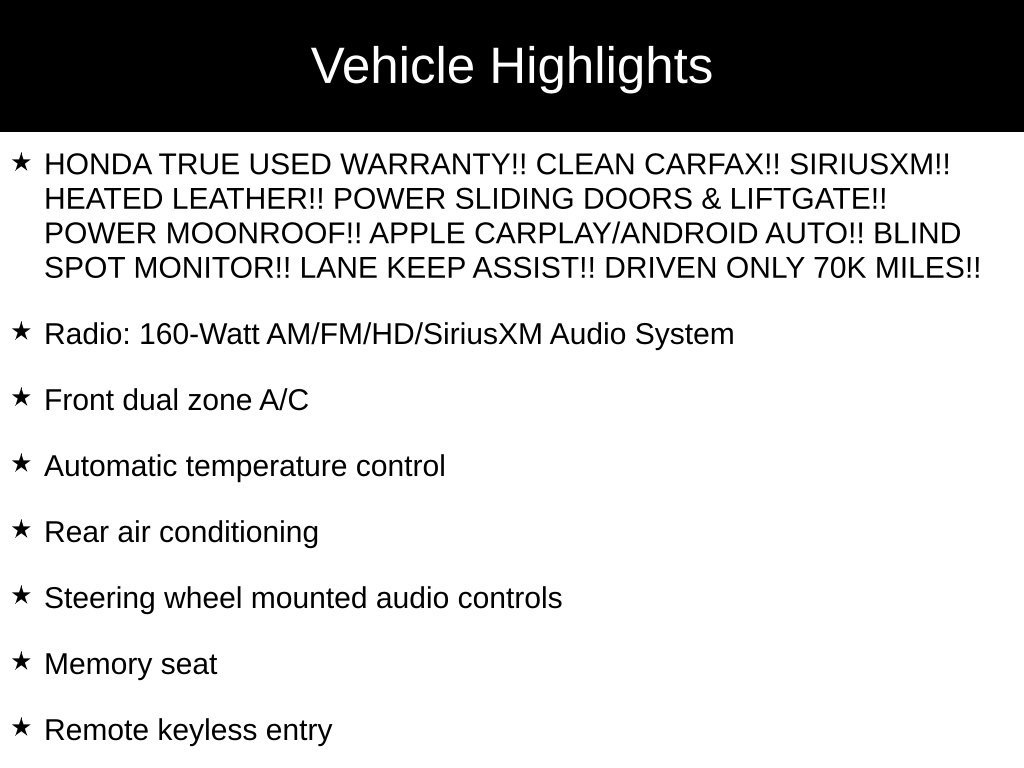 Used 2019 Honda Odyssey EX-L image 37