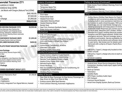 New 2027 Chevrolet Traverse Z71 w/ Enhanced Driving Package
