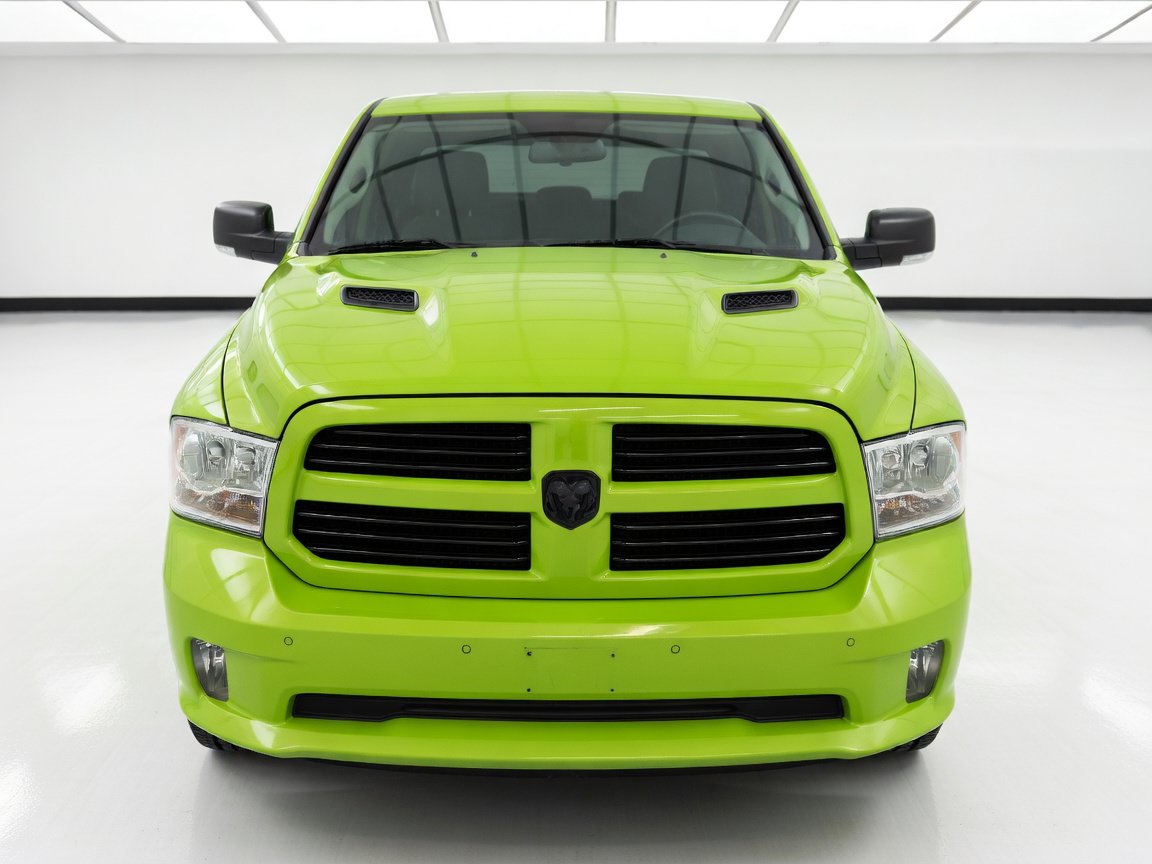 Used 2017 RAM 1500 Sport w/ Sublime Green Sport Package AWD/4WD image 2