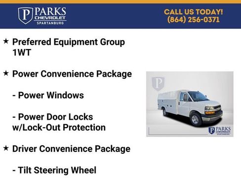 New 2025 Chevrolet Express 3500 w/ Power Convenience Package RWD image 4