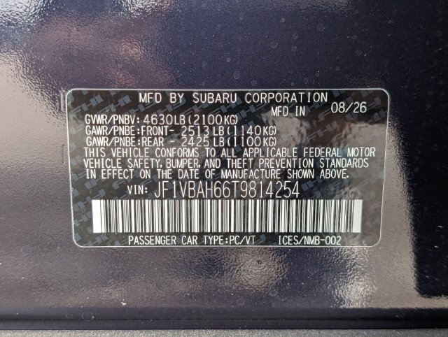 New 2026 Subaru WRX Premium AWD/4WD image 30