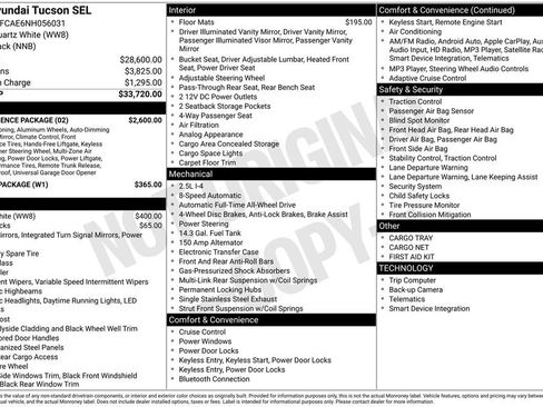 Used 2022 Hyundai Tucson SEL w/ Convenience Package AWD/4WD image 33