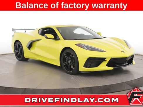 Used 2021 Chevrolet Corvette Stingray Coupe w/ 1LT RWD image 1