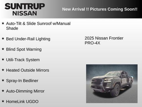 Used 2025 Nissan Frontier PRO-4X w/ Pro Premium Package AWD/4WD image 9