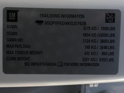 Used 2019 Chevrolet Silverado 1500 LT Trail Boss image 60