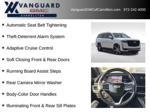 Used 2023 Cadillac Escalade Sport w/ Touring Package AWD/4WD image 12