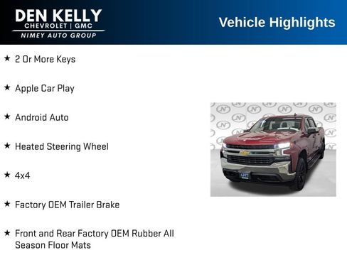 Used 2019 Chevrolet Silverado 1500 LT w/ All-Star Edition AWD/4WD image 11