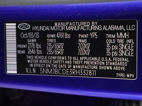 Used 2024 Hyundai Tucson SEL AWD/4WD image 43