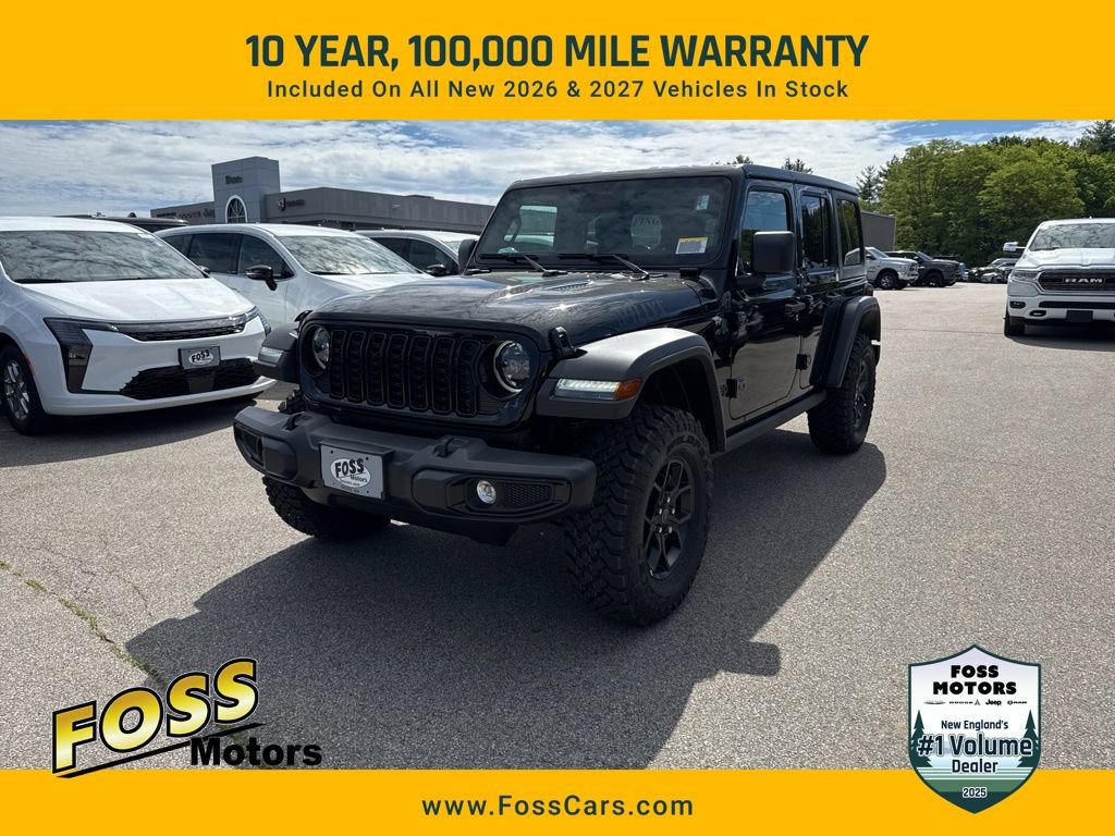 New 2026 Jeep Wrangler Unlimited Sport AWD/4WD image 1