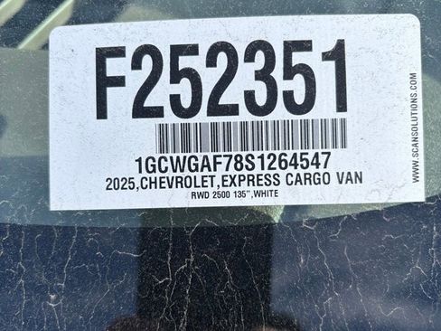 New 2025 Chevrolet Express 2500 w/ Communications Package image 27