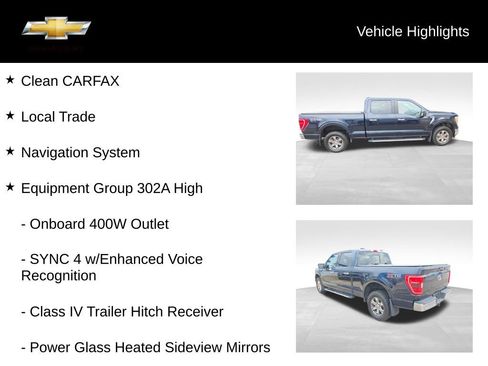 Used 2021 Ford F150 XLT w/ Equipment Group 302A High AWD/4WD image 17