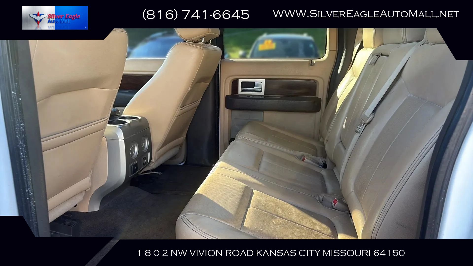 Used 2012 Ford F150 Lariat w/ Lariat Chrome Pkg AWD/4WD image 10