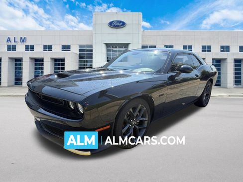 Used 2023 Dodge Challenger R/T w/ Blacktop Package RWD image 1