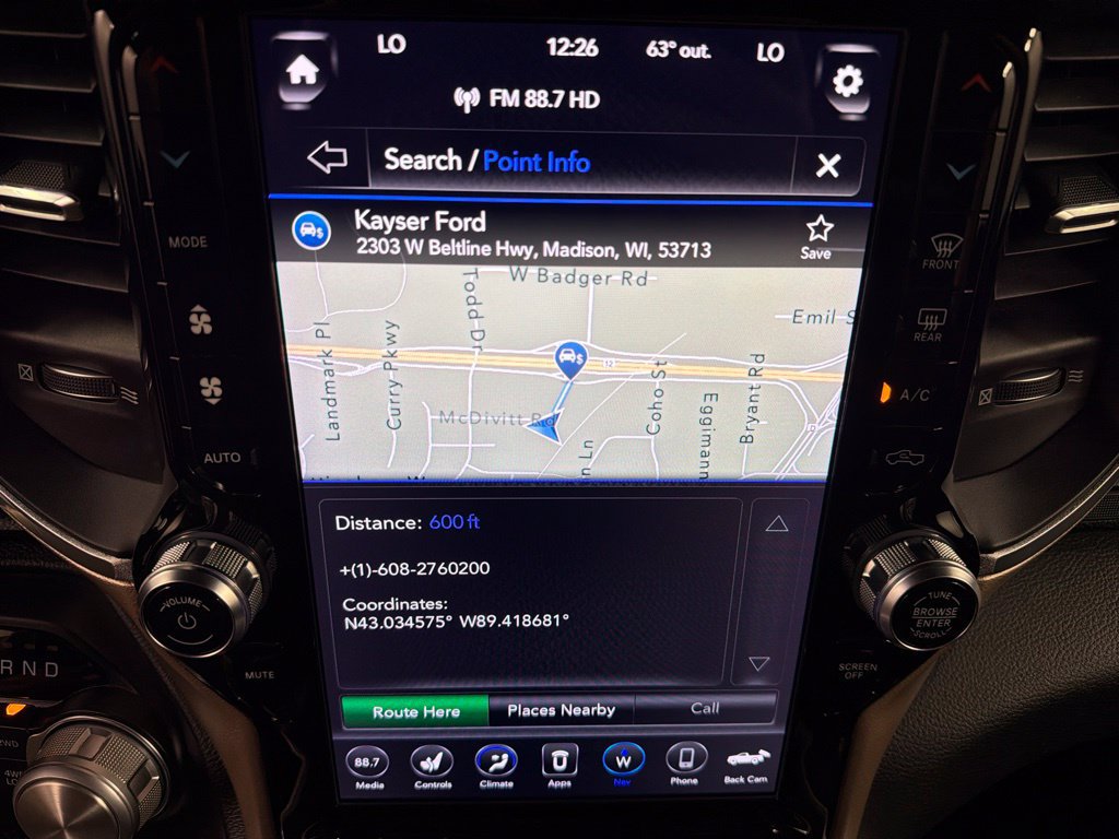 Used 2019 RAM 1500 Laramie w/ Sport Appearance Package AWD/4WD image 12