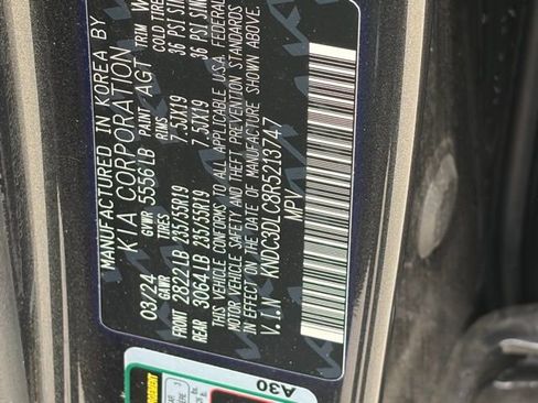 Used 2024 Kia EV6 Wind w/ Wind Technology Package image 39