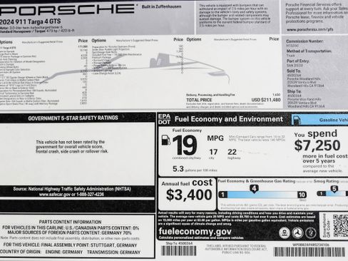 Used 2024 Porsche 911 Targa 4 GTS image 46