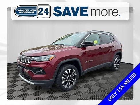 Certified 2022 Jeep Compass Limited AWD/4WD image 1