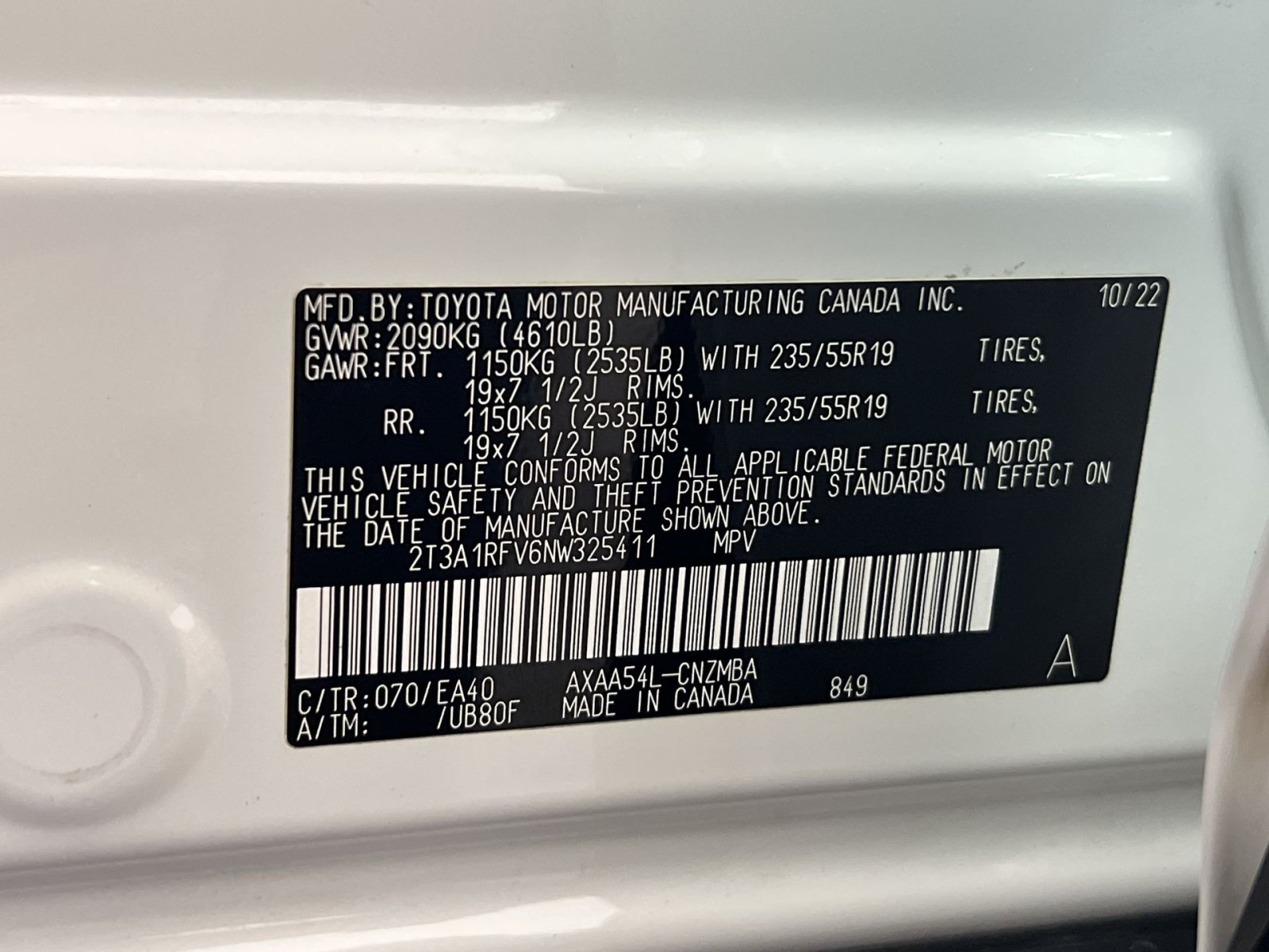 Used 2022 Toyota RAV4 XLE Premium AWD/4WD image 30