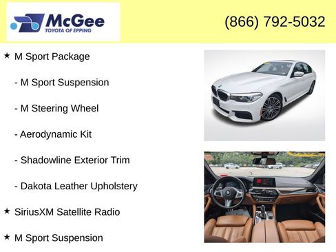 Used 2020 BMW 530i xDrive w/ M Sport Package AWD/4WD image 16