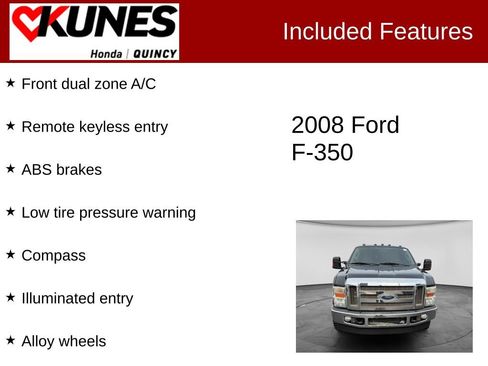 Used 2008 Ford F350 Lariat AWD/4WD image 2