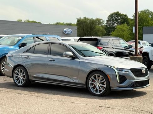 Used 2021 Cadillac CT4 V w/ Technology Package AWD/4WD image 32