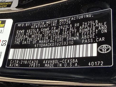 Used 2026 Toyota Camry XLE w/ Convenience Package image 32