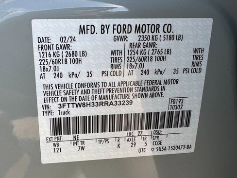 Certified 2024 Ford Maverick XLT w/ XLT Luxury Package image 30