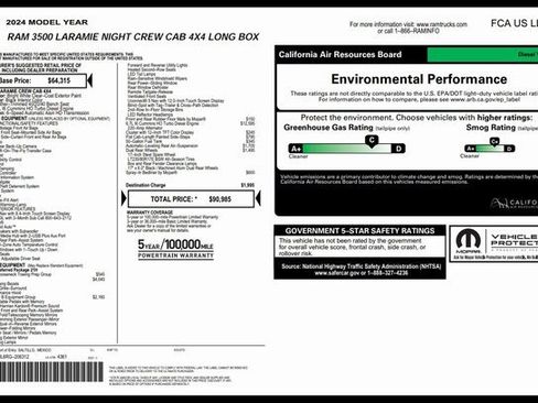 Used 2024 RAM 3500 Laramie w/ Night Edition image 3