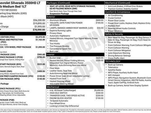Used 2024 Chevrolet Silverado 3500 LT w/ All Star Edition AWD/4WD image 5