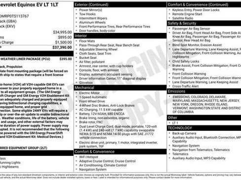 New 2026 Chevrolet Equinox EV LT image 5