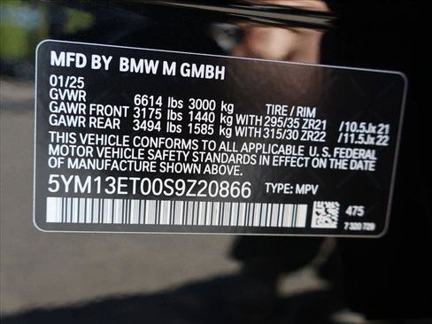 Used 2025 BMW X5 M Competition w/ Executive Package AWD/4WD image 30