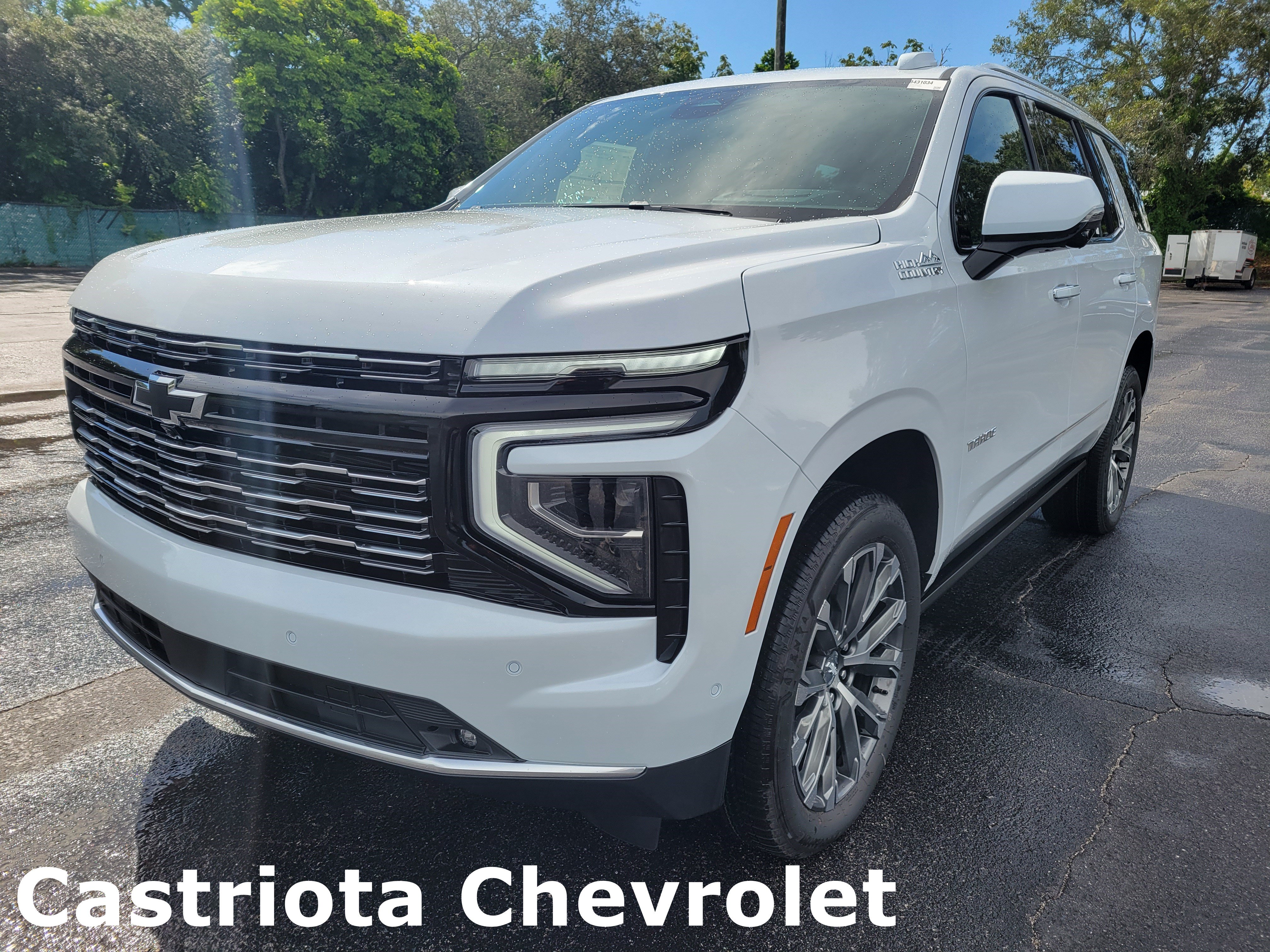 New 2026 Chevrolet Tahoe High Country RWD image 1
