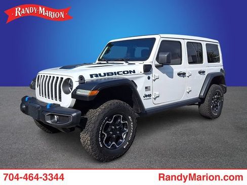 Used 2021 Jeep Wrangler Unlimited Rubicon 4xe w/ Cold Weather Group AWD/4WD image 1