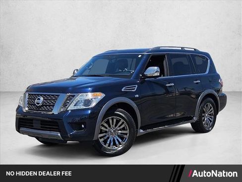 Used 2018 Nissan Armada Platinum w/ Cargo Package RWD image 1