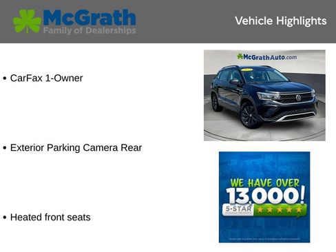 Used 2022 Volkswagen Taos S AWD/4WD image 6