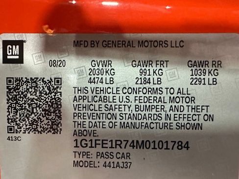Used 2021 Chevrolet Camaro SS RWD image 11