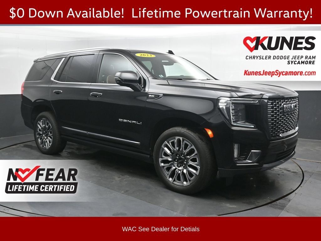 Used 2023 GMC Yukon Denali Ultimate w/ LPO, Floor Liner Package AWD/4WD image 1