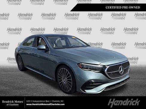 Certified 2025 Mercedes-Benz E 450 4MATIC Sedan image 1