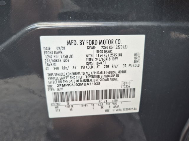 Used 2021 Ford Edge SEL FWD image 29