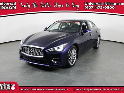 Used 2023 INFINITI Q50 Luxe w/ Cargo Package