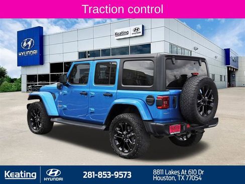 Used 2021 Jeep Wrangler Unlimited Sahara 4xe w/ Cold Weather Group image 7