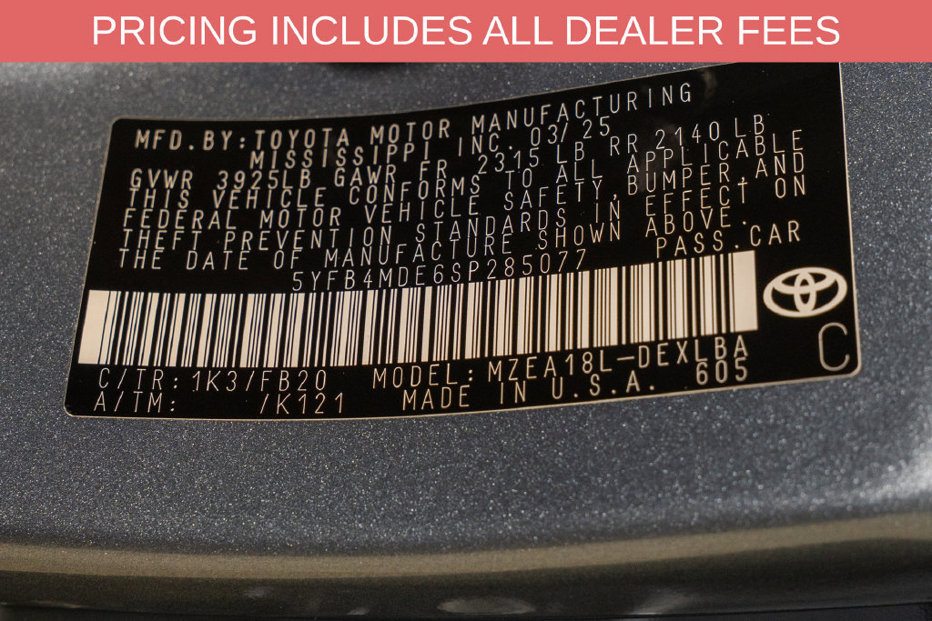 Used 2025 Toyota Corolla LE FWD image 19