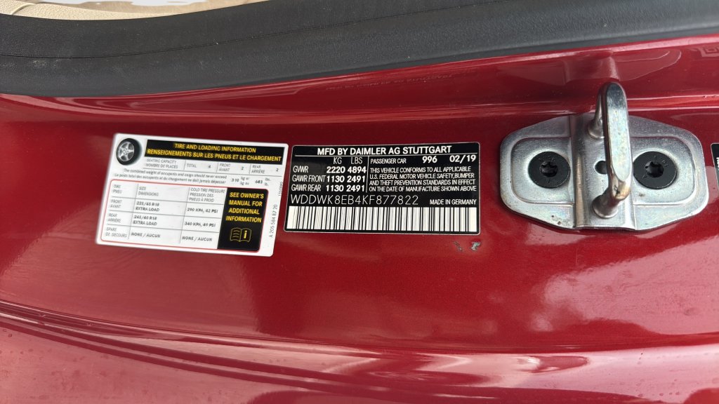 Used 2019 Mercedes-Benz C 300 4MATIC Cabriolet w/ Multimedia Package image 40