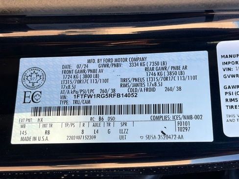 Used 2024 Ford F150 Raptor image 36