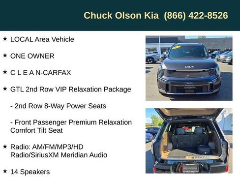 Certified 2024 Kia EV9 GT-Line AWD/4WD image 5