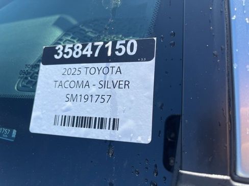 New 2025 Toyota Tacoma TRD Sport w/ TRD Sport Premium Package image 27